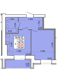 63,7 м², 2-комнатная квартира 5 990 000 ₽ - изображение 38