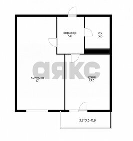 Квартира 35 м², 1-комнатная - изображение 1