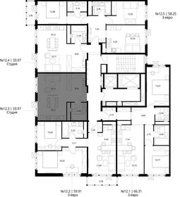 Квартира 34 м², студия - изображение 2