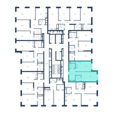 Квартира 50,7 м², 1-комнатная - изображение 3