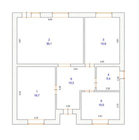 94 м² дуплекс, 4 сотки участок 4 700 000 ₽ - изображение 23