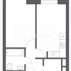 Квартира 36,6 м², 1-комнатная - изображение 2