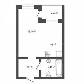 34 м², квартира-студия 3 370 000 ₽ - изображение 56