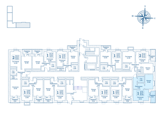 43,1 м², 2-комнатная квартира 4 450 000 ₽ - изображение 12