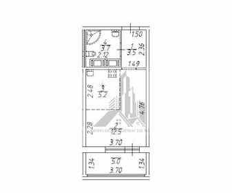 Квартира 30 м², студия - изображение 1