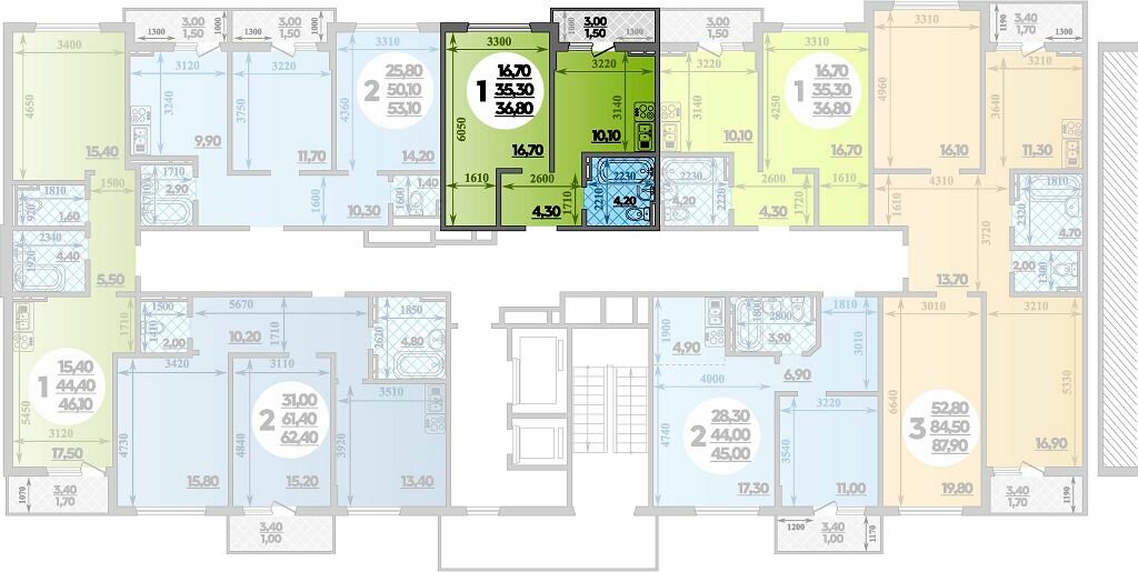 36,8 м², 1-комнатная квартира 6 909 999 ₽ - изображение 9