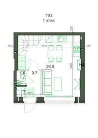 83,8 м², 4-комнатная квартира 7 639 000 ₽ - изображение 26