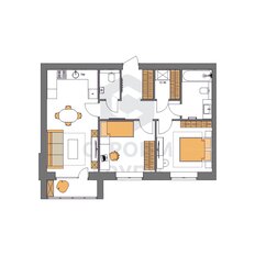 Квартира 62,7 м², 2-комнатная - изображение 3