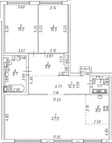 126 м², 3-комнатная квартира 176 400 000 ₽ - изображение 141