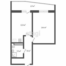 36,3 м², 2-комнатная квартира 10 700 000 ₽ - изображение 80