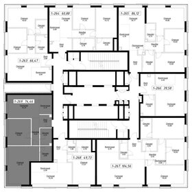 Квартира 74,1 м², 2-комнатная - изображение 2