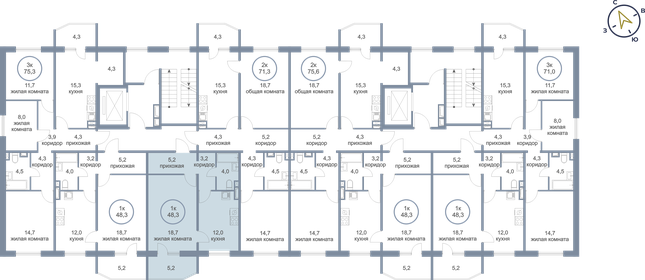 41,3 м², 1-комнатная квартира 3 790 000 ₽ - изображение 25