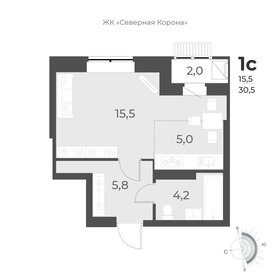 38 м², квартира-студия 5 170 000 ₽ - изображение 22