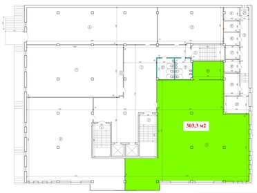 303,3 м², офис - изображение 2