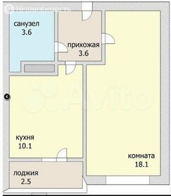 34 м², 1-комнатная квартира 3 450 000 ₽ - изображение 35