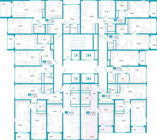 41,4 м², 1-комнатная квартира 6 410 000 ₽ - изображение 10