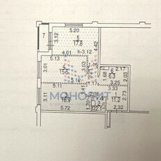 Квартира 69,8 м², 2-комнатная - изображение 2