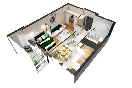 40,9 м², 1-комнатная квартира 4 400 000 ₽ - изображение 62