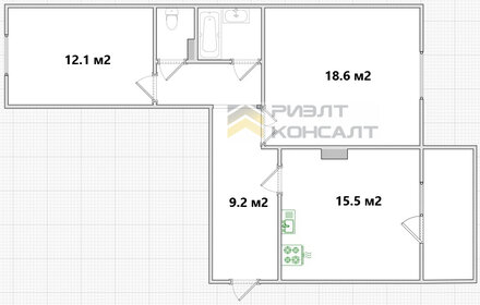 76 м², 2-комнатная квартира 4 960 000 ₽ - изображение 75