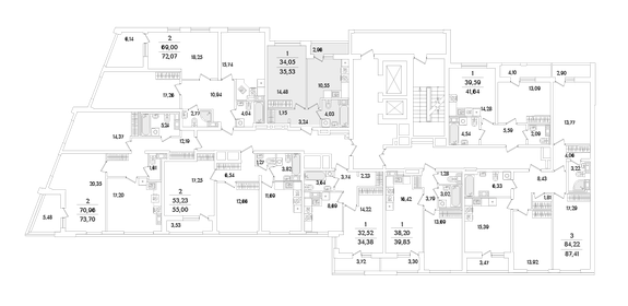 Квартира 35,5 м², 1-комнатная - изображение 2