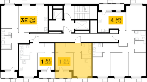 31,3 м², 1-комнатная квартира 5 400 000 ₽ - изображение 73