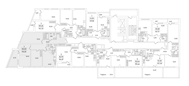96,8 м², 3-комнатная квартира 25 479 218 ₽ - изображение 65