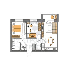 Квартира 61,2 м², 2-комнатная - изображение 5