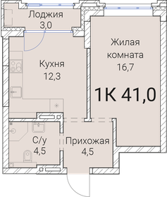 41 м², 1-комнатная квартира 5 220 000 ₽ - изображение 48