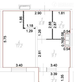 Квартира 40,3 м², 1-комнатная - изображение 1