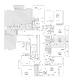 25,3 м², квартира-студия 6 000 000 ₽ - изображение 81