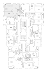 61,1 м², 2-комнатная квартира 14 640 538 ₽ - изображение 25