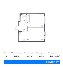 40,6 м², 1-комнатная квартира 8 750 000 ₽ - изображение 52