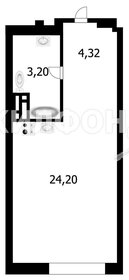 26,4 м², апартаменты-студия 4 800 000 ₽ - изображение 57