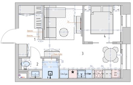 55,6 м², 2-комнатная квартира 5 952 410 ₽ - изображение 7