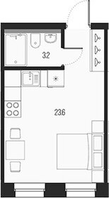 Квартира 26,8 м², студия - изображение 1