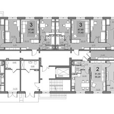 Квартира 63,1 м², 2-комнатная - изображение 3