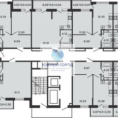 Квартира 93,3 м², 2-комнатная - изображение 2