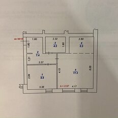 Квартира 44 м², 2-комнатная - изображение 3