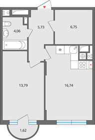 47,1 м², 2-комнатная квартира 4 800 000 ₽ - изображение 19