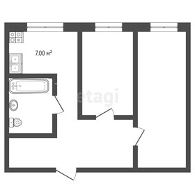 56,4 м², 3-комнатная квартира 5 800 000 ₽ - изображение 81