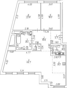 139,1 м², 2-комнатная квартира 180 830 000 ₽ - изображение 132