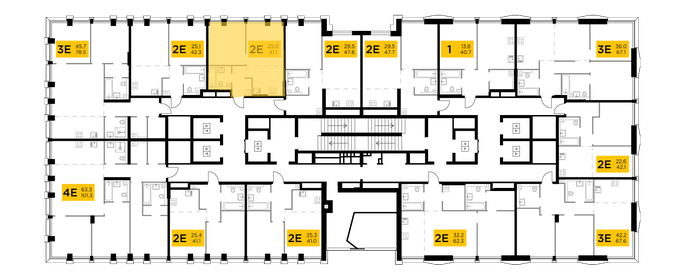 40 м², 2-комнатная квартира 24 600 000 ₽ - изображение 11