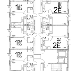 Квартира 74,8 м², 3-комнатная - изображение 2