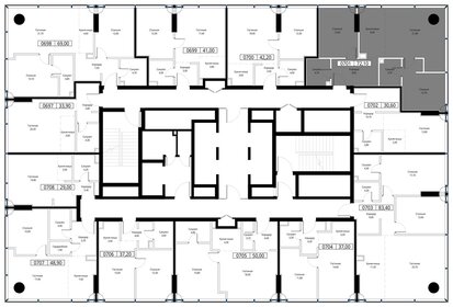 74,5 м², 2-комнатная квартира 49 462 688 ₽ - изображение 35