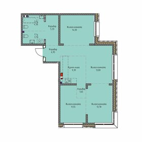 Квартира 84,7 м², 4-комнатная - изображение 1