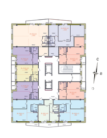 49,5 м², 2-комнатная квартира 5 650 000 ₽ - изображение 65