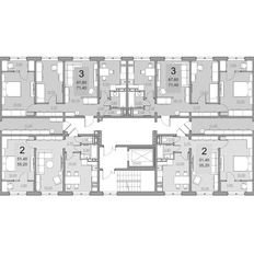 Квартира 89,4 м², 3-комнатная - изображение 3