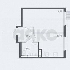 Квартира 35 м², 1-комнатная - изображение 2