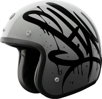 Torc T-50 Del Mar Wild One Açık Motosiklet Kaskı Gri Siyah Xs