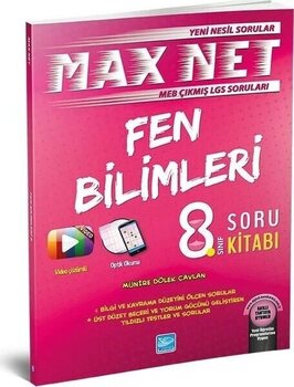 Koza Karaca Yayınları Max Net Fen Bilimleri 8. Sınıf Ciltsiz Türkçe Soru Kitabı